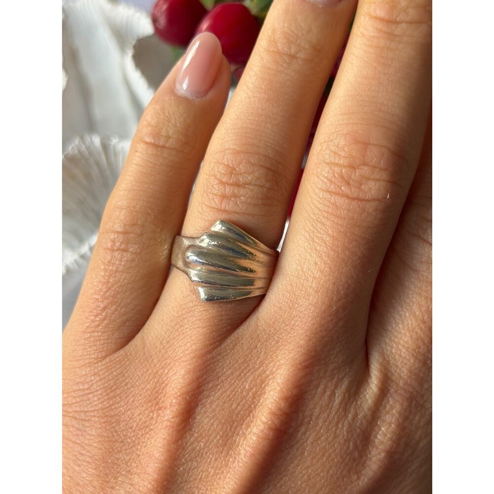 Mexico Vintage 925 Sterling Silver Ring Size 7.5